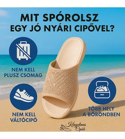 Miért a mosható papucs a nyaralás titkos szuperhőse?