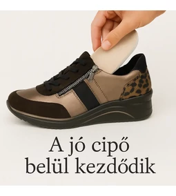 A cipő lelke: a talpbetét