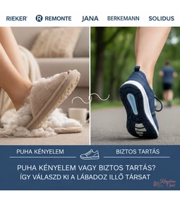 Puha talp vagy biztos tartás? 