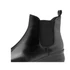 Kép 6/6 - Jana női bokacsizma fekete vegán bőr részlet rugalmas oldalsó betéttel