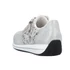 Kép 6/10 - Rieker világos női sneaker hátulnézet, stabil sarokrésszel és rugalmas, tapadásbiztos talppal