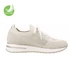 Kép 4/10 - remonte krémszínű női sneaker jobb oldali nézetből, textil felsőrésszel
