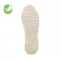 Kép 9/10 - remonte krémszínű női sneaker felülnézet, kivehető talpbetéttel és csúszásmentes talppal 9.	Páros cipő ferde szögből:
