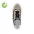 Kép 8/10 - Remonte bézs-fekete sneaker